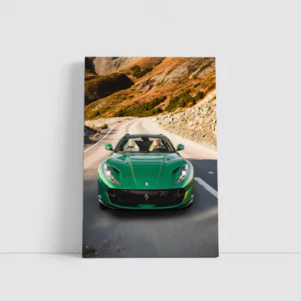 Ferrari 812 GTS Green Mountain Road Drive