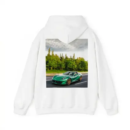 Ferrari 812 GTS Green on Open Road