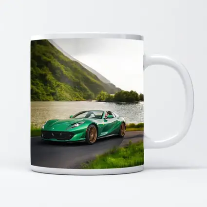 Ferrari 812 GTS Green Mountain Lake Road