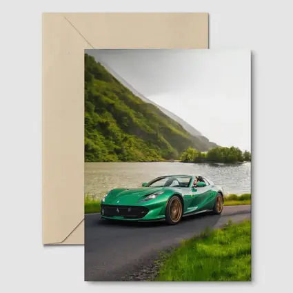 Ferrari 812 GTS Green Mountain Lake Road