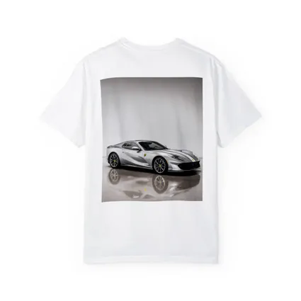 Ferrari 812 Superfast Silver Studio Shot