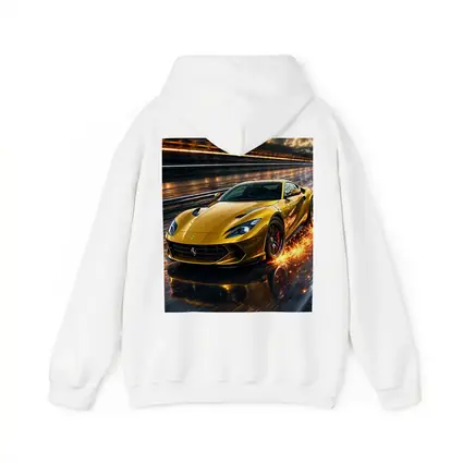 Ferrari 812 Superfast Yellow Racing Track Speed