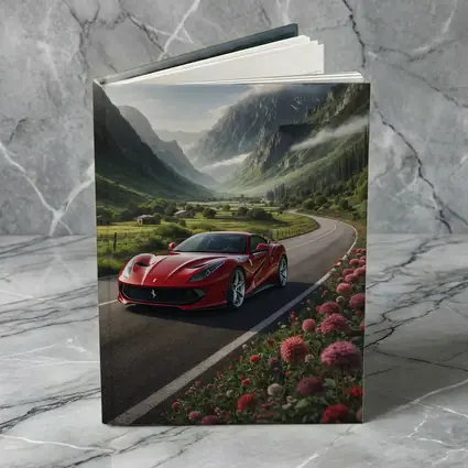 Ferrari 812 Superfast Mountain Valley Road