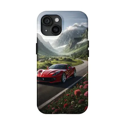 Ferrari 812 Superfast Mountain Valley Road