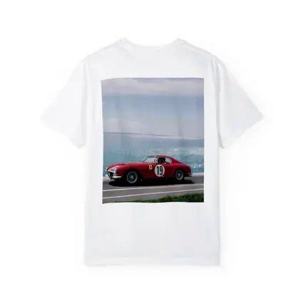Ferrari Classic Race Car Coastal Road Drive