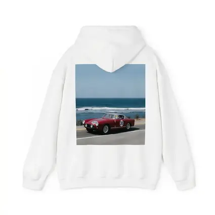 Ferrari Classic Race Car Coastal Road Drive