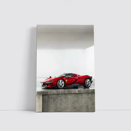Ferrari Daytona SP3 Red Minimal Studio