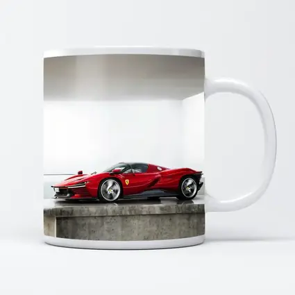 Ferrari Daytona SP3 Red Minimal Studio
