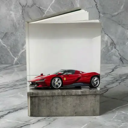 Ferrari Daytona SP3 Red Minimal Studio