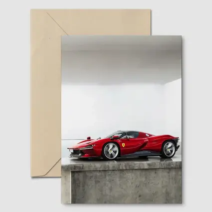 Ferrari Daytona SP3 Red Minimal Studio