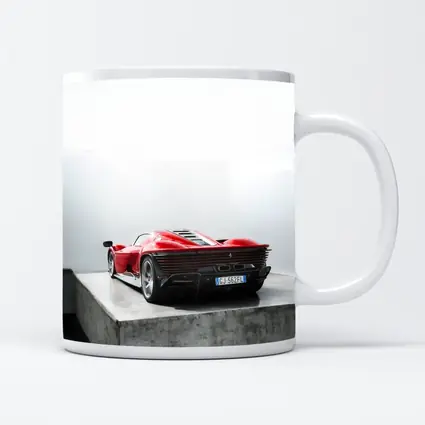 Ferrari Daytona SP3 Red Concrete Studio
