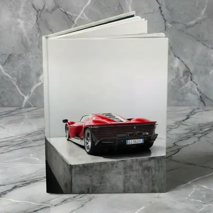 Ferrari Daytona SP3 Red Concrete Studio