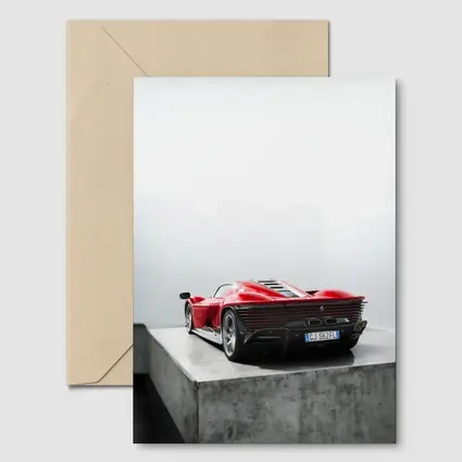 Ferrari Daytona SP3 Red Concrete Studio