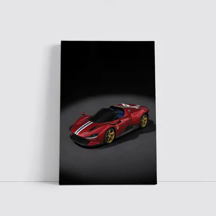 Ferrari Daytona SP3 Red Studio Shot