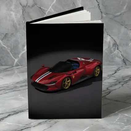Ferrari Daytona SP3 Red Studio Shot