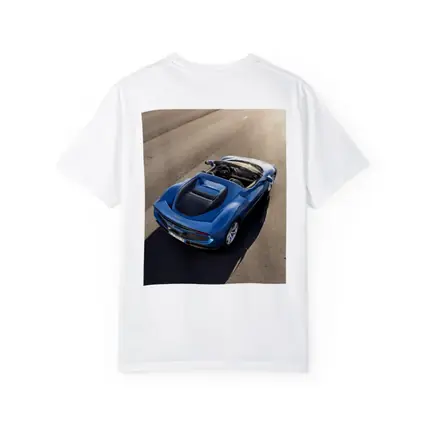 Ferrari Daytona SP3 Blue Open Road
