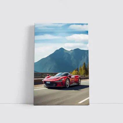 Ferrari Daytona SP3 Red Mountain Road