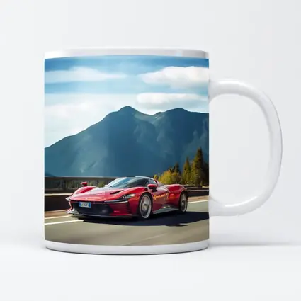 Ferrari Daytona SP3 Red Mountain Road