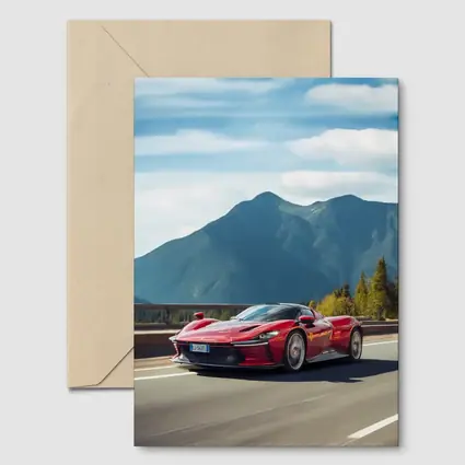 Ferrari Daytona SP3 Red Mountain Road