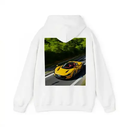 Ferrari Daytona SP3 Yellow Road Drive