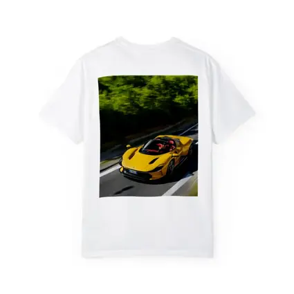 Ferrari Daytona SP3 Yellow Road Drive