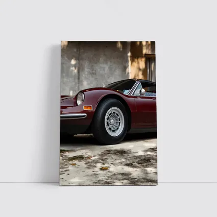 Ferrari Dino 246 GT Concrete Wall