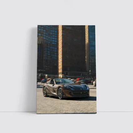 Ferrari 812 Superfast Dark City Street