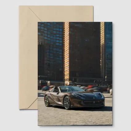 Ferrari 812 Superfast Dark City Street