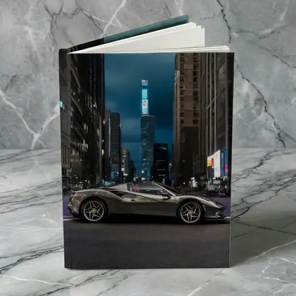 Ferrari F8 Spider City Night Street