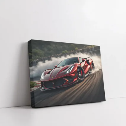 Ferrari F8 Drifting on Race Track