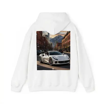 Ferrari F8 White City Mountain Street