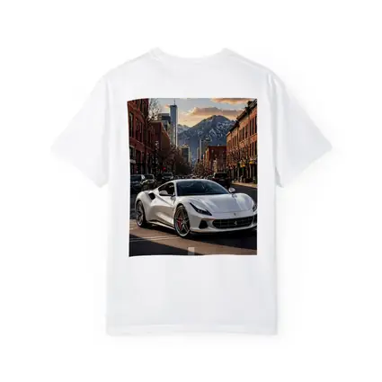 Ferrari F8 White City Mountain Street