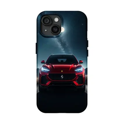 Ferrari Purosangue Red SUV Starry Night