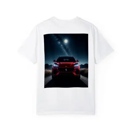 Ferrari Purosangue Red SUV Starry Night