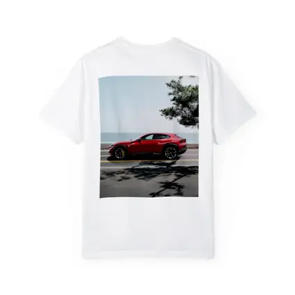 Ferrari Purosangue Red SUV Coastal Road