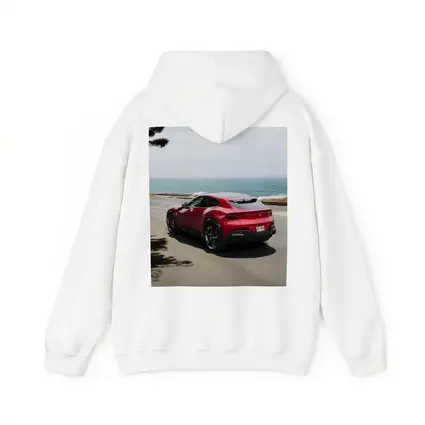 Ferrari Purosangue Red SUV Coastal Road