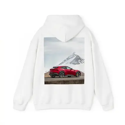 Ferrari Purosangue Red SUV Mountain Road
