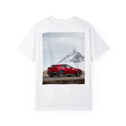 Ferrari Purosangue Red SUV Mountain Road