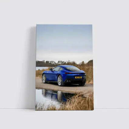 Ferrari Roma Blue Coupe by Lake