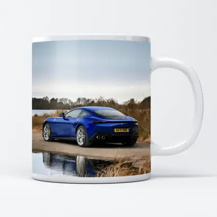 Ferrari Roma Blue Coupe by Lake