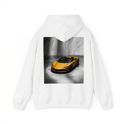 Ferrari SF90 Spider Yellow Marble Studio
