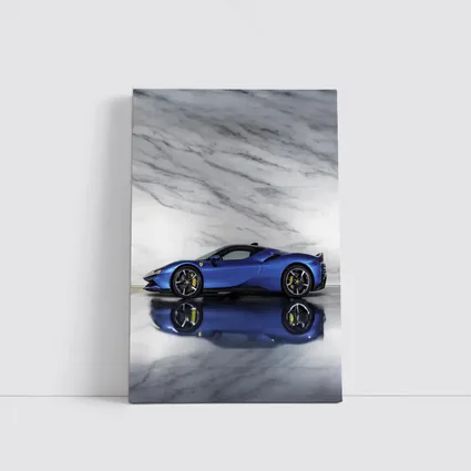 Ferrari SF90 Spider Blue Marble Studio