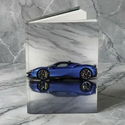 Ferrari SF90 Spider Blue Marble Studio