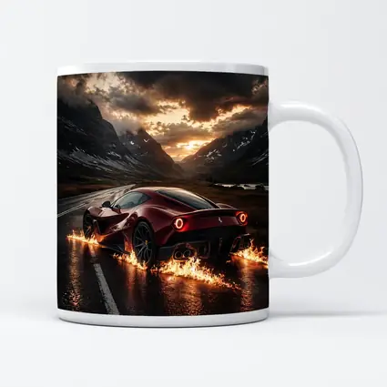 Ferrari SF90 Stradale Burning Mountain Road