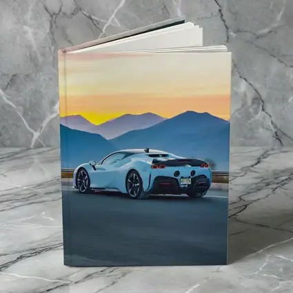 Ferrari SF90 Stradale Mountain Sunset Drive