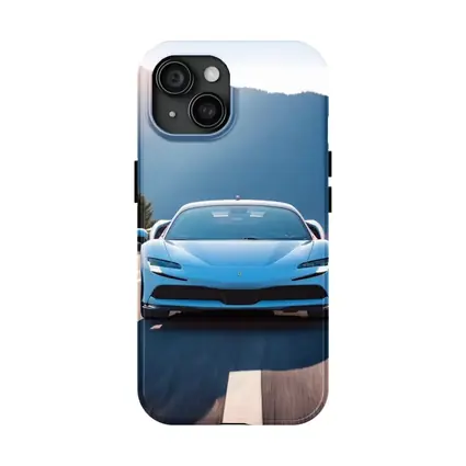 Ferrari SF90 Stradale Blue Mountain Road