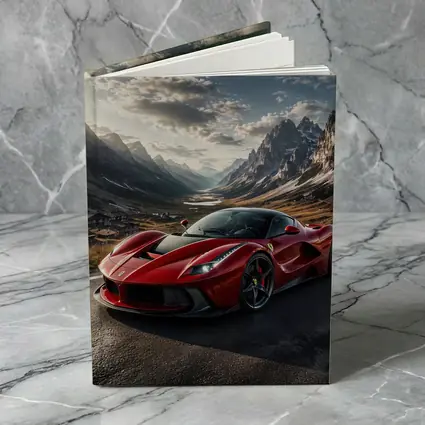 Ferrari LaFerrari Red Supercar Mountain Road