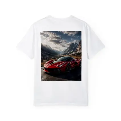 Ferrari LaFerrari Red Supercar Mountain Road