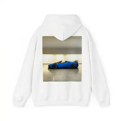 Ferrari SF90 Spider Blue Indoor Garage