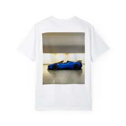 Ferrari SF90 Spider Blue Indoor Garage
